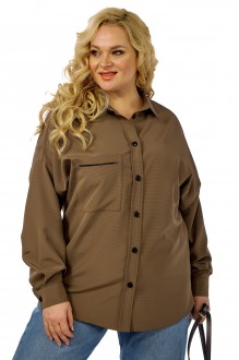 Блузка Michel Chic 769 коричневый #1