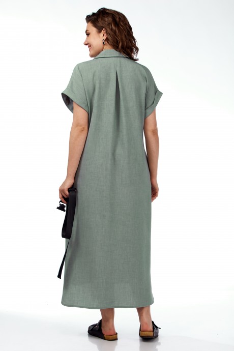 Платье Michel Chic 993/1 оливковый размер 50-68 #6