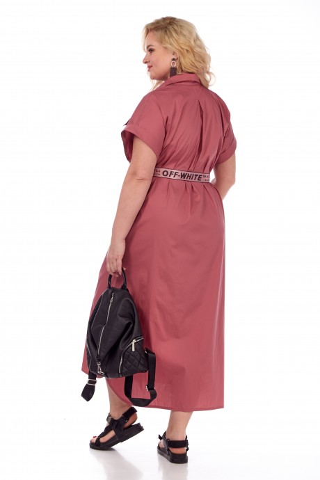 Платье Michel Chic 993/1 розовый размер 56-64 #5