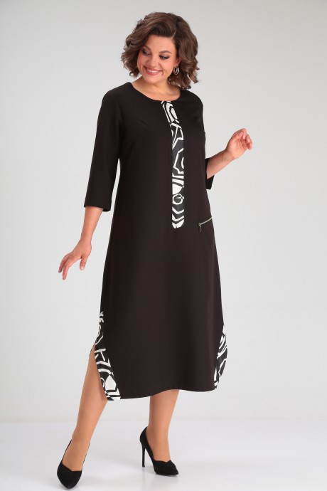 Платье Michel Chic 2073 чёрный размер 48-66 #1
