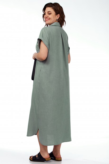 Платье Michel Chic 993/2 темно-оливковый размер 48-68 #5