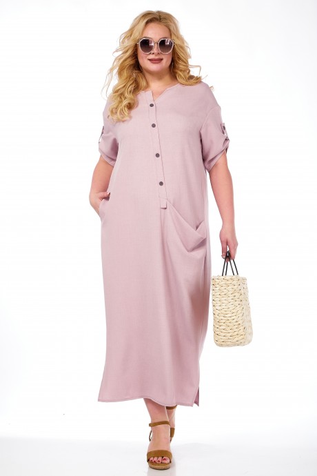 Платье Michel Chic 2094/4 розовый кварц размер 46-64 #2
