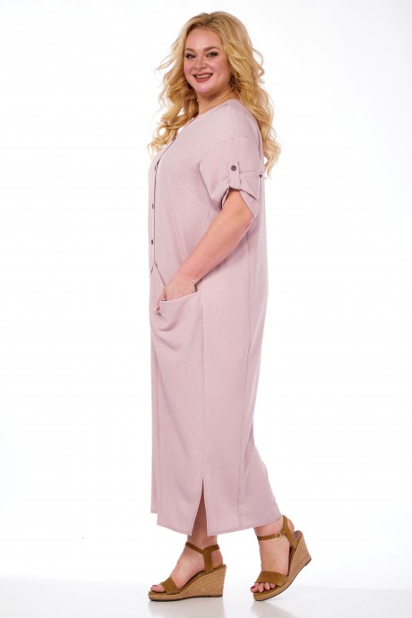 Платье Michel Chic 2094/4 розовый кварц размер 46-64 #5