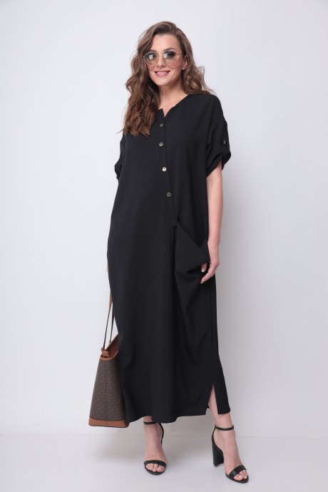 Платье Michel Chic 2094/4 черный оникс размер 46-64 #1