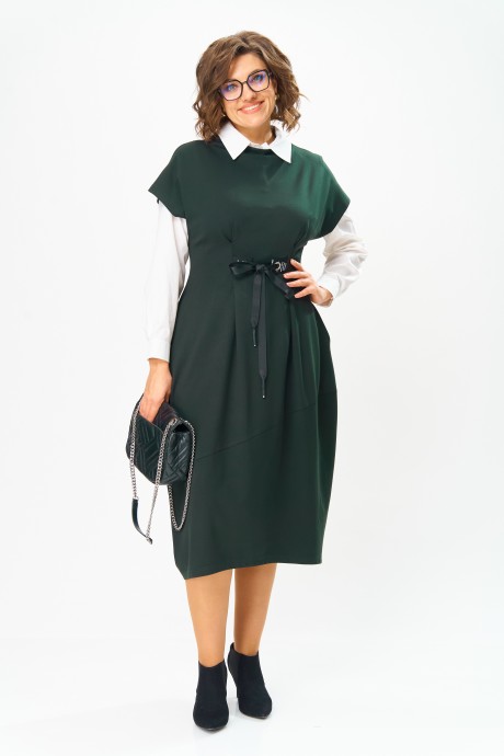 Платье Michel Chic 2176 темная хвоя размер 50-64 #1