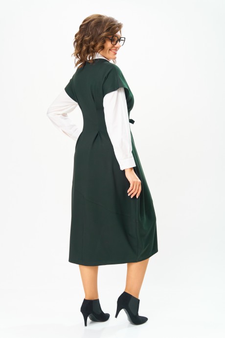 Платье Michel Chic 2176 темная хвоя размер 50-64 #5
