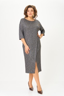 Платье Michel Chic 2190 серая елочка