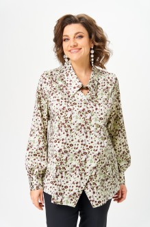 Блузка Michel Chic 789 цветочный принт