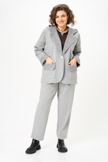 Брючный костюм Michel Chic 1437 /1 призрачный серый
