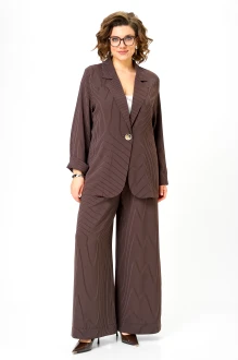 Брючный костюм Michel Chic 1446 двойка шоколад