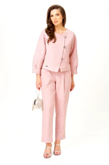 Брючный костюм Michel Chic 1450 двойка нежно-розовый