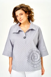 Блузка Michel Chic 786 /1 серый