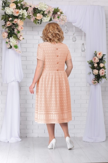 Платье Нинель Шик 5719 персик размер 54-62 #2