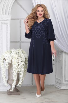 Вечернее платье Нинель Шик 5822 синий #1