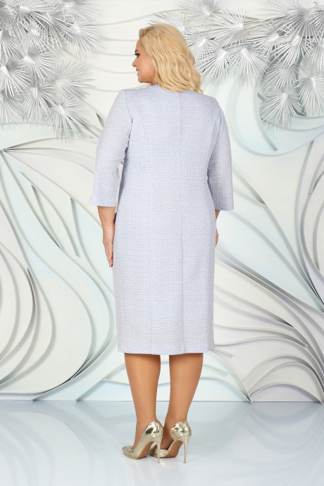 Вечернее платье Нинель Шик 5939 голубой размер 48-62 #2