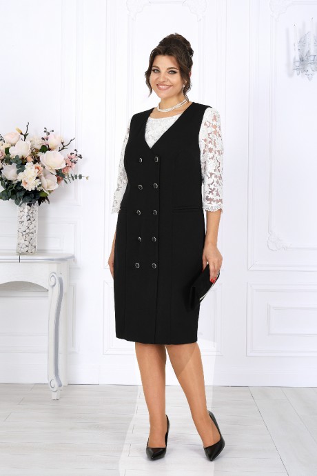 Сарафан NINELE 7443 угольный размер 50-60 #2