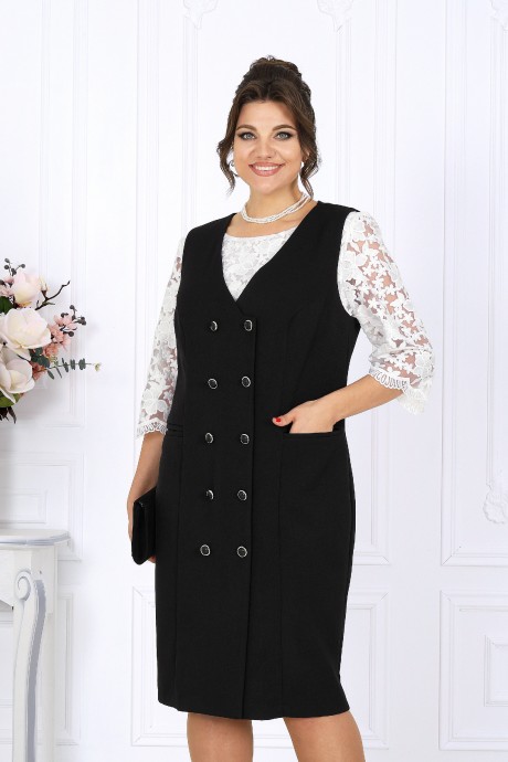 Сарафан NINELE 7443 угольный размер 50-60 #5