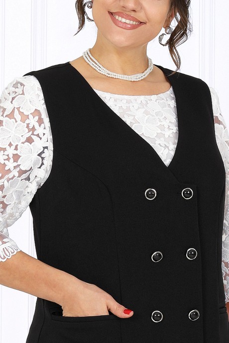 Сарафан NINELE 7443 угольный размер 50-60 #6