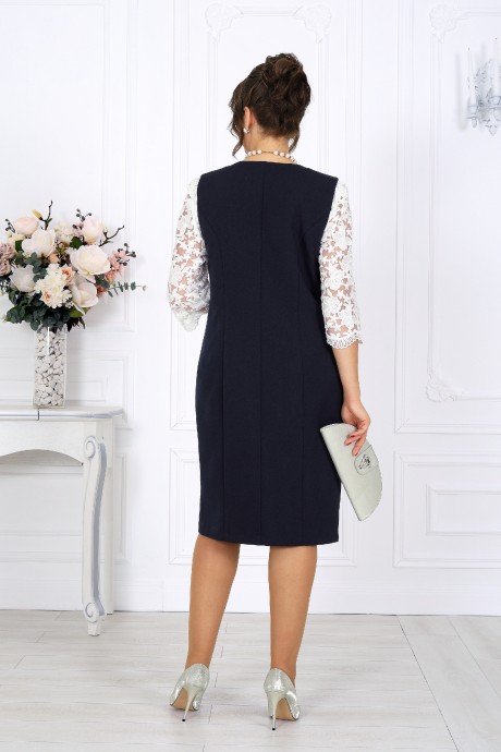 Сарафан NINELE 7443 темно-синий размер 50-60 #7