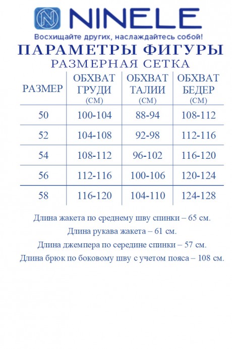 Костюм/комплект NINELE (Нинель Шик ) 7488 тройка красный размер 50-58 #10