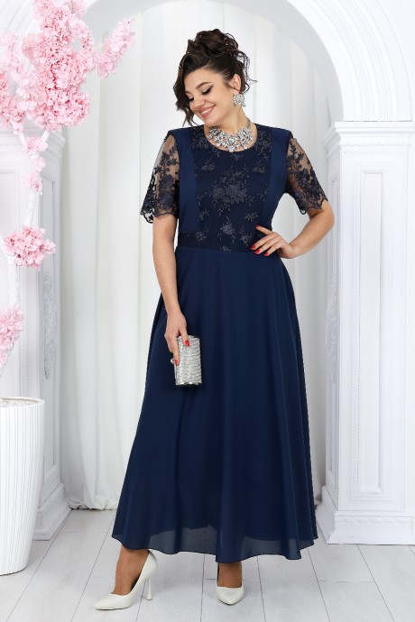 Костюм NINELE (Нинель Шик ) 7490 синий размер 48-56 #4