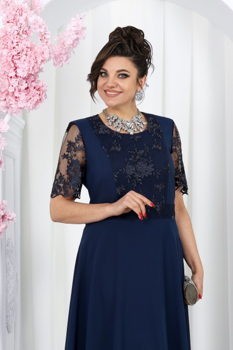 Костюм NINELE (Нинель Шик ) 7490 синий размер 48-56 #6
