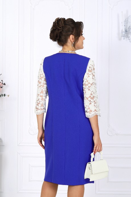 Сарафан NINELE 7443 васильковый размер 50-60 #8