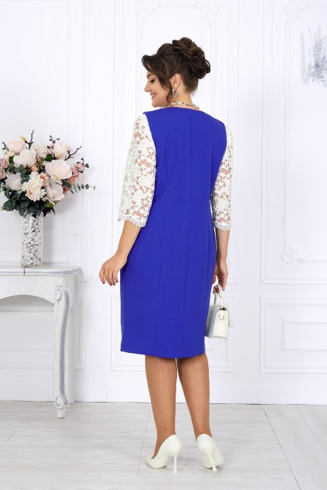 Сарафан NINELE 7443 васильковый размер 50-60 #9