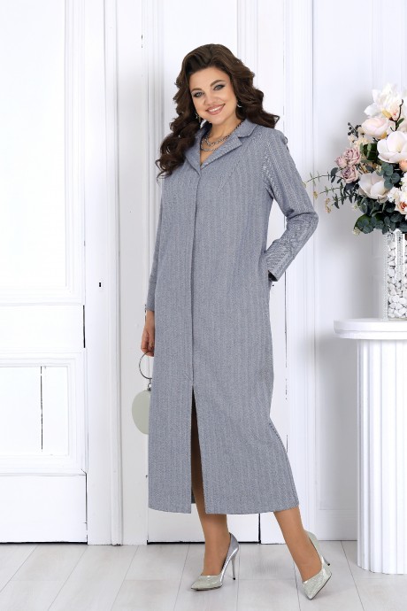 Платье NINELE 6090 голубой размер 50-58 #4