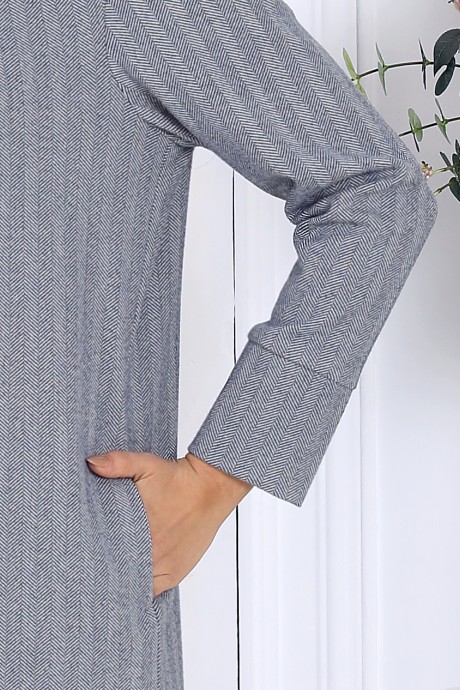 Платье NINELE 6090 голубой размер 50-58 #8