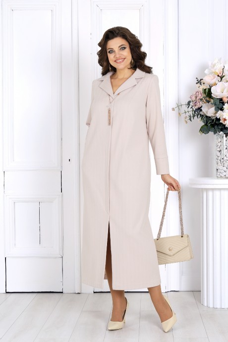 Платье NINELE 6090 песочный размер 50-58 #2