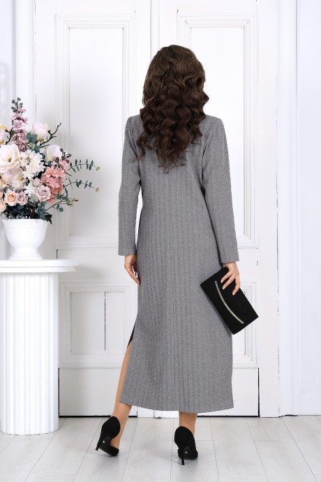 Платье NINELE 6009 светло-серый размер 48-56 #9