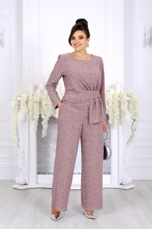 Брючный костюм NINELE 6070 пудра