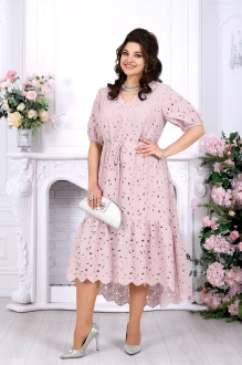 Платье NINELE 6112 пудровое