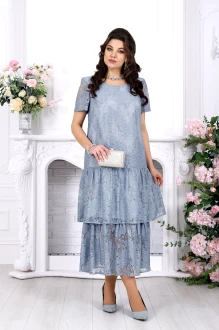 Вечернее платье NINELE 7537 небесное