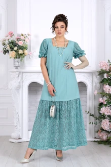 Платье NINELE 6114 бирюзовое