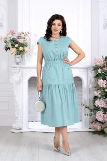Платье NINELE 7535 бирюзовое