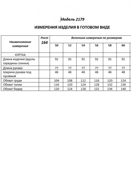 Куртка Shetti 2179 черный размер 50-60 #7