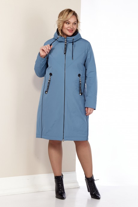 Куртка Shetti 2181 голубой размер 50-60 #5