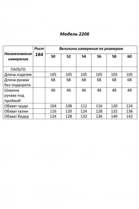 Пальто Shetti 2206 мята размер 50-60 #9