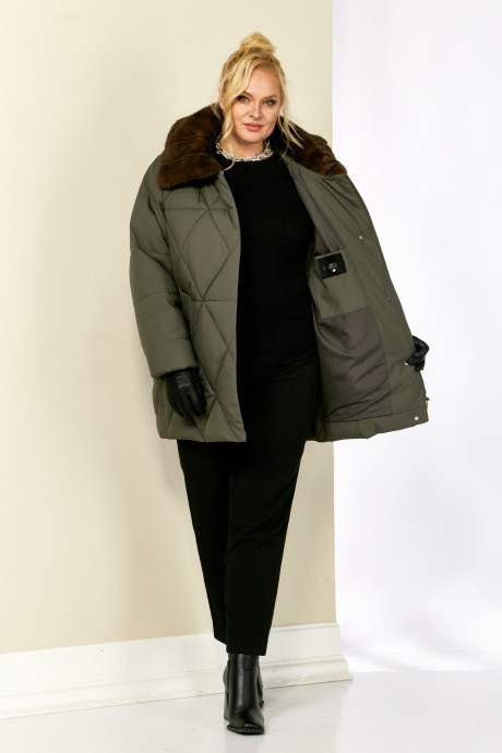 Куртка Shetti 2207 лесной размер 48-58 #8