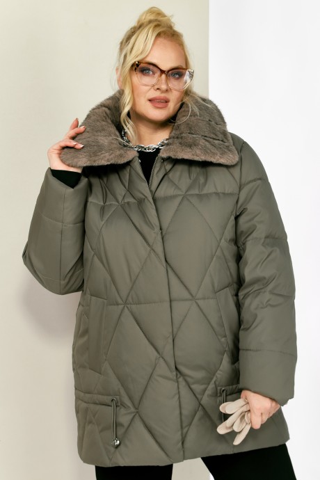 Куртка Shetti 2207 светло-оливковый размер 48-58 #1