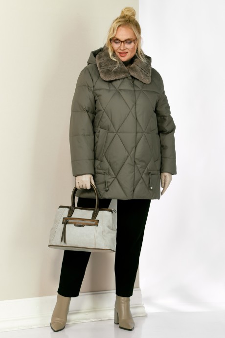 Куртка Shetti 2207 светло-оливковый размер 48-58 #3