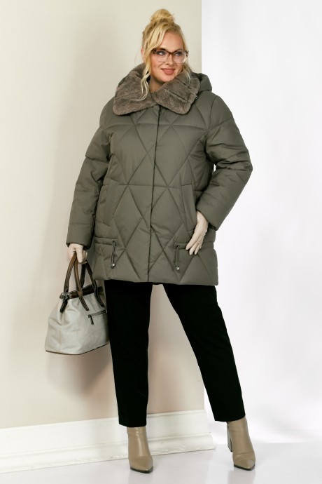 Куртка Shetti 2207 светло-оливковый размер 48-58 #4