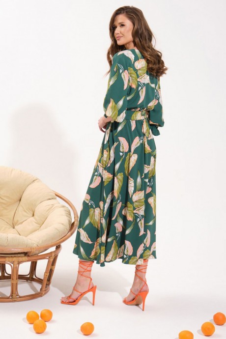 Платье Vi Oro VR-1051 зеленый размер 46-56 #2