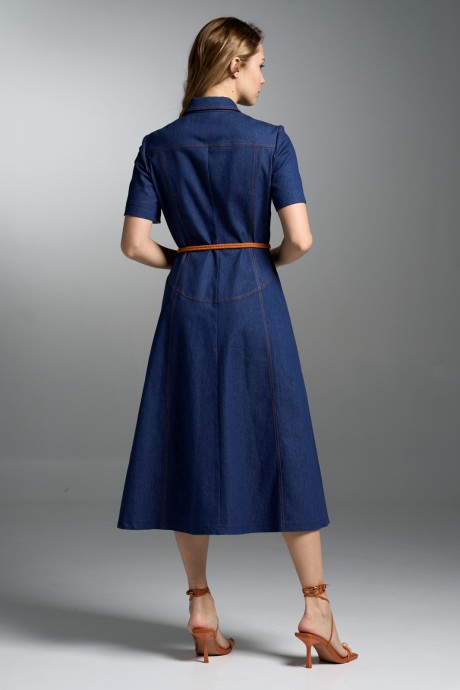 Платье Vi Oro VR-1032 синий размер 42-52 #5