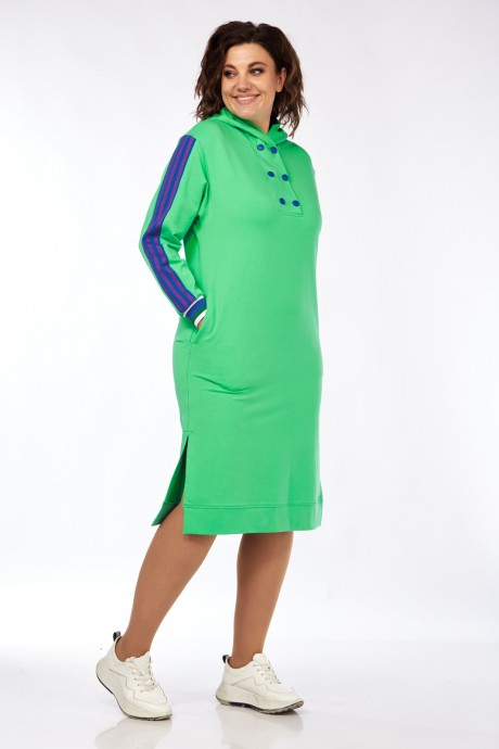 Платье Vi Oro 1018 зеленый размер 42-52 #3
