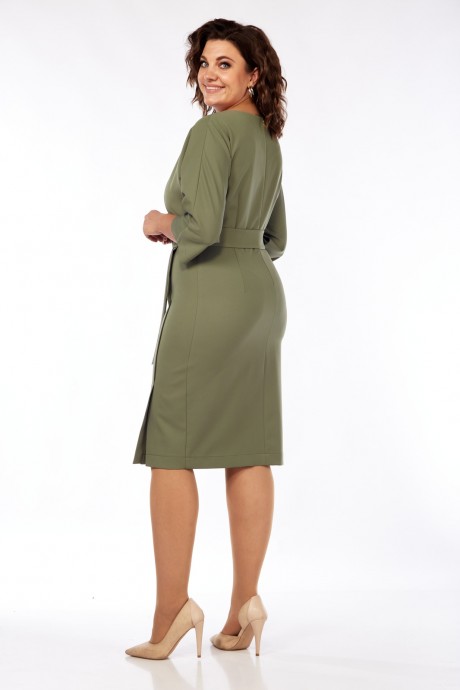 Платье Vi Oro 1090 оливка размер 48-58 #6
