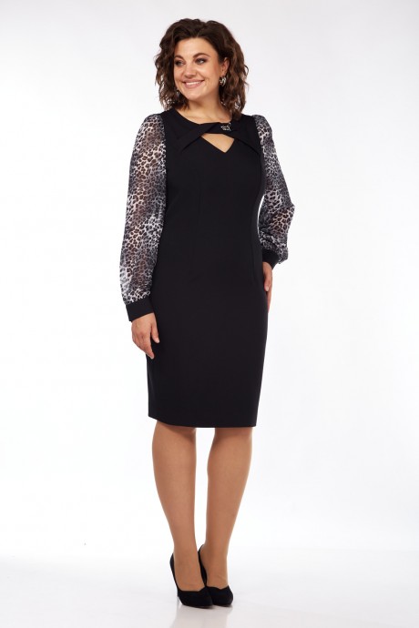 Платье Vi Oro 1098 черный размер 48-58 #3