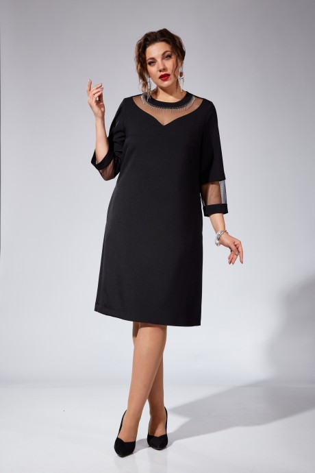 Вечернее платье Vi Oro 1099 черный размер 48-58 #2